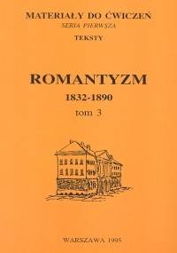 Romantyzm 1832-1890 Tom 3