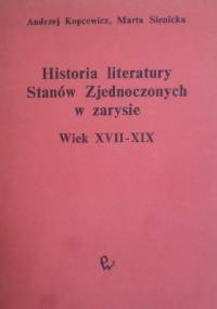 Historia literatury Stanów Zjednoczonych w zarysie. Wiek XVII-XIX - Andrzej Kopcewicz