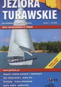 Jeziora Turawskie. Wschodnie okolice Opola. 1:40 000 Plan