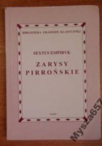 Zarysy Pirrońskie - Sekstus Empiryk