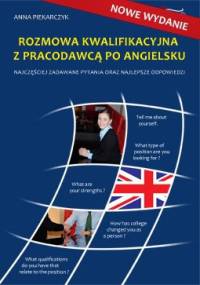 Rozmowa Kwalifikacyjna z Pracodawcą Po Angielsku - Anna Piekarczyk