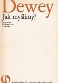 Jak myślimy? - John Dewey
