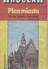 Wrocław. Plan miasta
