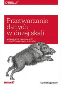 Przetwarzanie danych w dużej skali. Niezawodność, skalowalność i łatwość konserwacji systemów - Kleppmann Martin