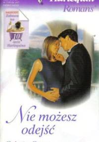 Nie możesz odejść - Catherine George