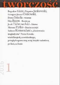 TWÓRCZOŚĆ nr 1- 2016 - Redakcja miesięcznika Twórczość