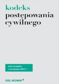 Kodeks postępowania cywilnego - Ustawodawca