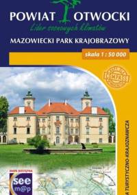 Powiat otwocki. Mazowiecki park krajobrazowy. Mapa turystyczno-krajoznawcza. 1:50000. Compass - praca zbiorowa