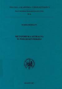 Metaforyka astralna w poezji rzymskiej - Marek Hermann