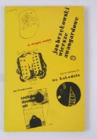 Wiersze awangardowe - Jan Brzękowski