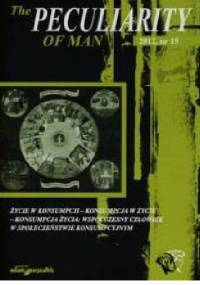 The Peculiarity of Man 2012, nr 15 - Ryszard Stefański