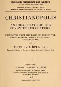 Christianopolis - Johann Valentin Andreae