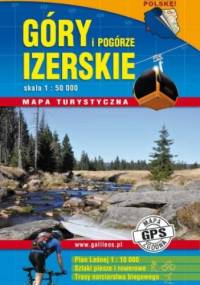 Góry i pogórze izerskie. Mapa turystyczna. 1:50 000