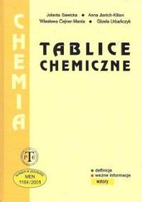 Tablice chemiczne - praca zbiorowa