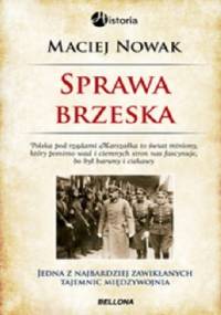 Sprawa brzeska - Maciej Nowak