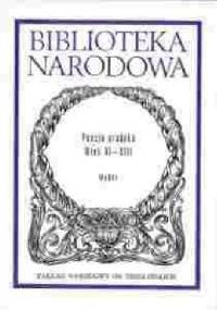 Poezja arabska: wiek VI-XIII: wybór - praca zbiorowa