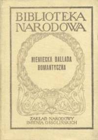 Niemiecka ballada romantyczna