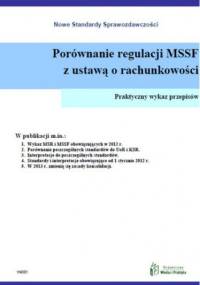 Porównanie regulacji MSSF z ustawą o rachunkowości - praca zbiorowa