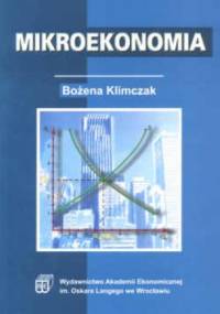 Mikroekonomia - Bożena Klimczak