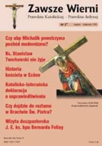 Zawsze wierni, marzec-kwiecień 1999 - Redakcja pisma Zawsze wierni