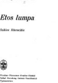 Etos lumpa - Mieczysław Orski