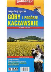 Góry i Pogórze Kaczawskie. Mapa Plan 1:50 000