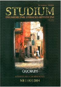 Studium. Dwumiesięcznik literacko - artystyczny, nr 1 (43) 2004