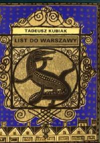 List do Warszawy - Tadeusz Kubiak
