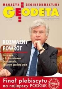 Geodeta. Magazyn geoinformacyjny, nr 5 (216) / 2013