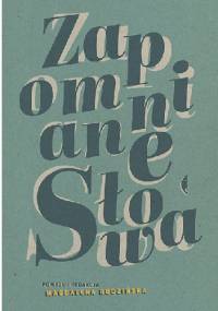 Zapomniane słowa - Magdalena Budzińska