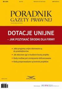 Dotacje unijne jak pozyskać środki dla firmy - Halina Kędziora