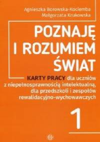 Poznaję i rozumiem świat 1 Karty pracy - Agnieszka Borowska-Kociemba, Małgorzata Krukowska