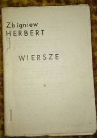 Wiersze - Zbigniew Herbert