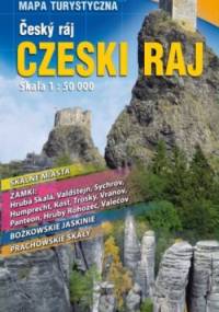Czeski Raj. Mapa turystyczna. 1:50 000 Plan Studio