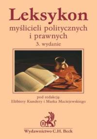 Leksykon myślicieli politycznych i prawnych