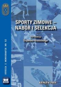 Sporty zimowe nabór i selekcja - Krasicki Szymon