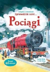Pociągi. Książka z okienkami - Emily Bone