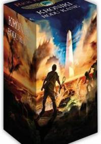 Kroniki rodu Kane. Czerwona piramida + Ognisty tron + Cień węża (komplet) - Rick Riordan
