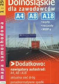 Dolnośląskie dla zawodowców. Mapa samochodowa. 1:250 000 Demart