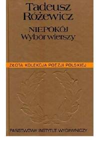 Niepokój. Wybór wierszy - Tadeusz Różewicz