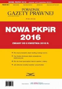 Nowa PKPIR 2016 zmiany od 8 kwietnia 2016 r
