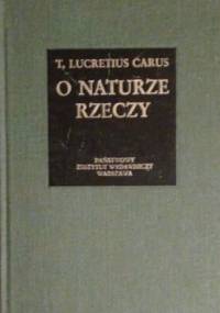 O naturze rzeczy - Lukrecjusz