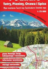 Podhale, Tatry, Pieniny, Orawa i Spisz. Mapa turystyczna. 1:75 000 Gauss