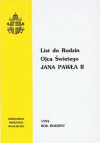 List do Rodzin Ojca Świętego Jana Pawła II - Jan Paweł II