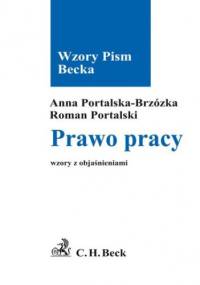 Prawo pracy Wzory z objaśnieniami - Anna Portalska-Brzózka, Roman Portalski