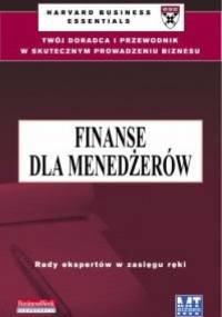 Finanse dla menedżerów - Anna Żółcińska
