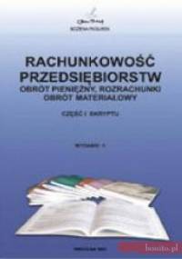 Rachunkowość przedsiębiorstw cz.I - Bożena Padurek