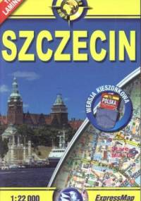 Szczecin plan miasta. Laminowany. 1:22 000 ExpressMap