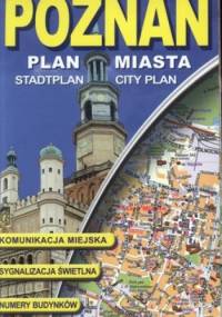 Poznań 1:22 000, plan miasta laminowany