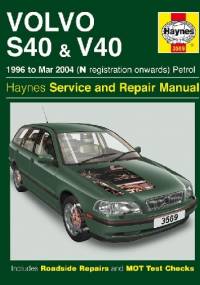 Volvo S40 & V40 Petrol (96 - Mar 04) Haynes Repair Manual - Haynes
